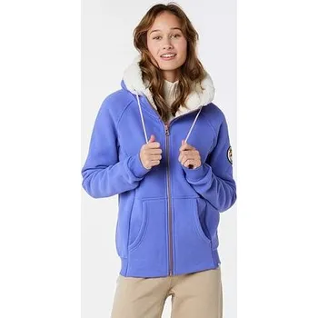 Pánská móda Mikina Rip Curl VELOUCHI SHERPA FLEECE Purple velikost M