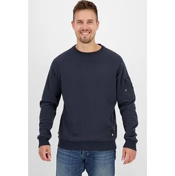 Pánská mikina Mikina Alife and Kickin VINNAK Marine velikost 3XL