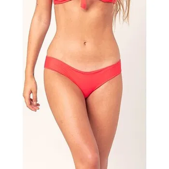 Dámské plavky Plavky Rip Curl CLS SURF ECO GOOD PANT Red velikost L