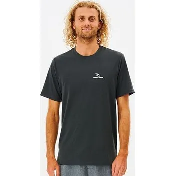 Lykra Rip Curl SEARCH SERIES S/S TEE Black Marled velikost M