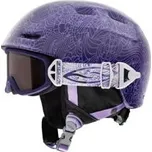 Helma + brýle Smith GALAXY/COSMOS Violet Jolene velikost YS