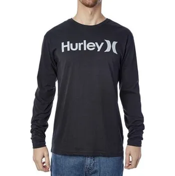 Tričko Hurley ONE & ONLY L/S Black velikost XL