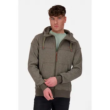 Pánská mikina Mikina Alife and Kickin HURRICANEAK Z Stone Melange velikost L