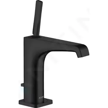 Vodovodní baterie Axor Citterio E Umyvadlová baterie s výpustí, matná černá, 36100670