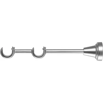 Příslušenství pro garnýž Klasický držák 19/19 mm matný chrom