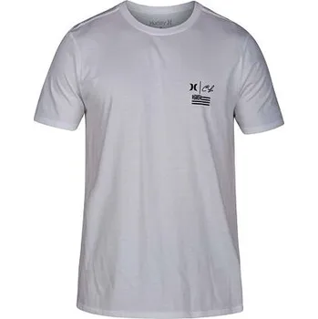 Tričko Hurley CLARK LITTLE UNDERWATER TEE White velikost XL