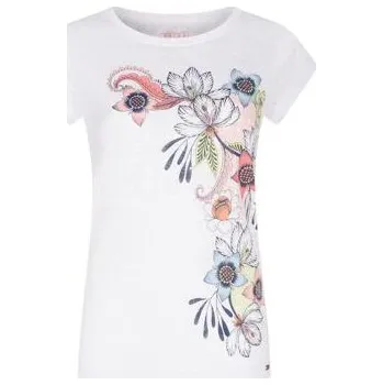 Pánské tričko Tričko Animal ROLLING RAIN White velikost 14