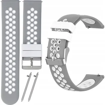 Řemínek na hodinky Řemínek Aristex pro Huawei 22mm šedý