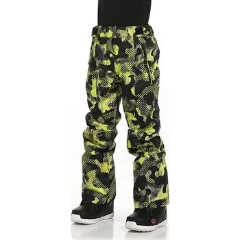 Chlapecká bunda Kalhoty Rehall ABBEY JR Popart Camo Lime velikost 116