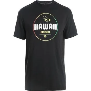 Tričko Rip Curl THE PATCH TEE Black velikost XXL