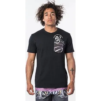 Tričko Rip Curl IN DA POCKET S/S TEE Black velikost XL