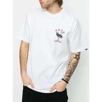 Pánské oblečení Tričko Vans SPEAK EASY SS White velikost M