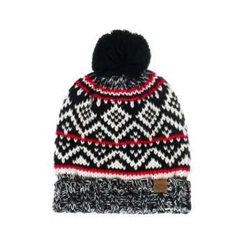 Čepice Zimní čepice Animal ALISTAIR Black/White velikost O/S