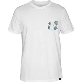 Pánské tričko Tričko Hurley KOLIDE POCKET White velikost L