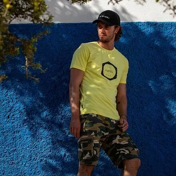 Tričko Animal LAMARY Limelight Yellow velikost XL