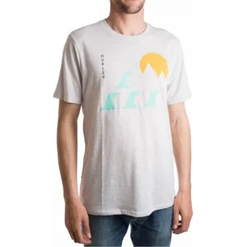 Tričko Hurley MINIMAL TRI-BLEND Birch Heather velikost L