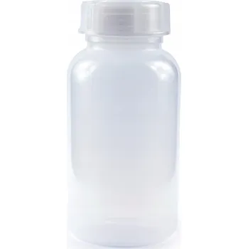 Láhev Laboratorní láhev z polypropylenu PP s uzávěrem 250 ml