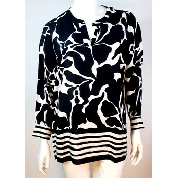 Dámská halenka Via Appia Due TUNIKA 2511663 46, Černá