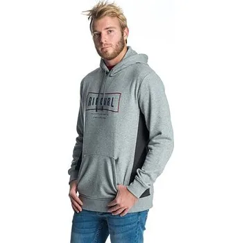 Pánská mikina Mikina Rip Curl STRETCHED OUT FLEECE Beton Marle velikost M