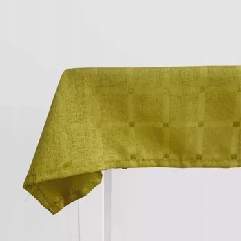 Prostěradlo Obrus olivově zelený Arkadiusz, tkaný, 110x150 cm
