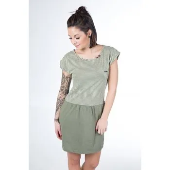 Dámské oblečení šaty Alife and Kickin SHANNA Dust Stripes velikost XL