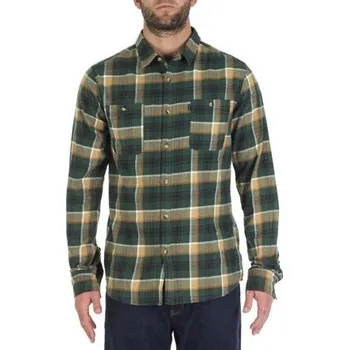 Pánská košile Košile Rip Curl DIALED LS SHIRT Amazon Green velikost M