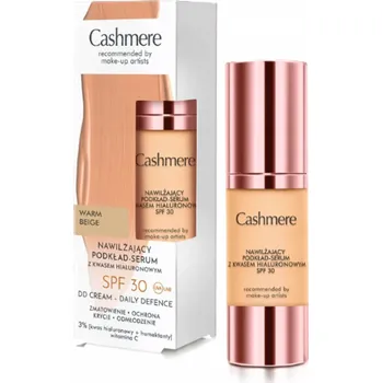Pleťové sérum CASHMERE podkladová báze - sérum na obličej SPF 30 03 warm beige 30 ml