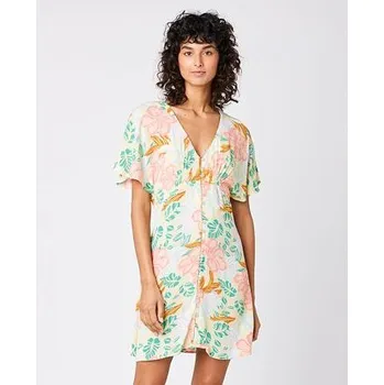 Dámské šaty šaty Rip Curl FOLLOW THE SUN MINI DRESS Light Orange velikost M