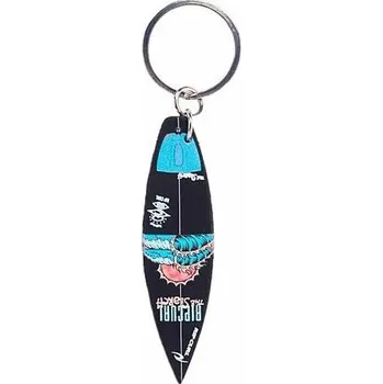 Čepice Doplňky Rip Curl SURFBOARD KEYRINGS Black/Orange velikost O/S