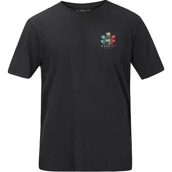 Tričko Hurley BNZ GET SHACKED S/S Dk Smoke Grey velikost M