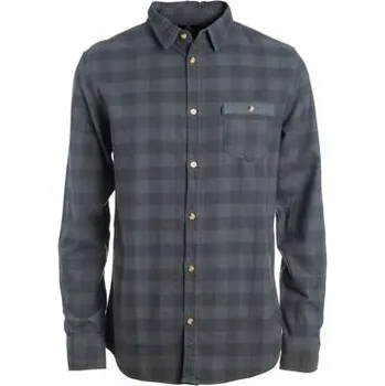 Pánská košile Košile Rip Curl CHECK IT LS SHIRT Charcoal velikost S