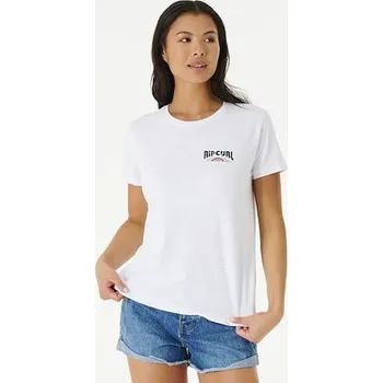 Tričko Rip Curl DAYBREAK STANDARD TEE White velikost XL