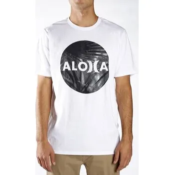 Pánské tričko Tričko Hurley JJF ALOHA KRUSH White velikost XL