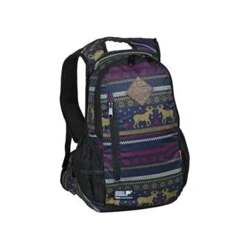 turistický batoh Batoh Rehall BACK-PACK small raindeer beet red velikost O/S