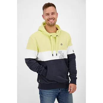 Pánská mikina Mikina Alife and Kickin KINGAK Lime velikost M