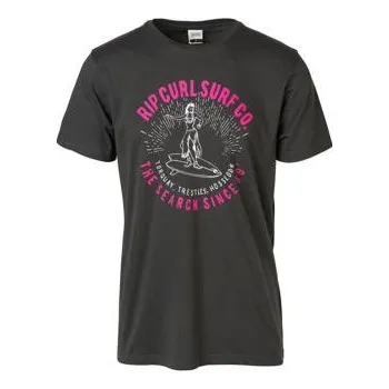 Pánské tričko Tričko Rip Curl VAHINE MODERN TEE Pirate Black velikost XXL