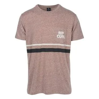 Pánské tričko Tričko Rip Curl MAMA HERITAGE SS TEE Marron velikost L