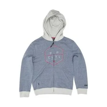 Chlapecká mikina Mikina Rip Curl HEXALIGHT HOODED ZIP FLEECE Navy Marle velikost 16