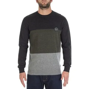 Pánský svetr Svetr Rip Curl BLOCKED CREW SWEATER Black velikost S