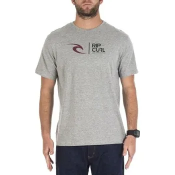 Pánské tričko Tričko Rip Curl FRESH RIPA SS TEE Beton Marle velikost XL
