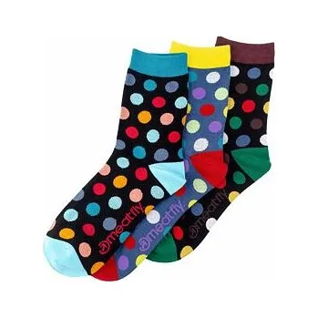 Dámské ponožky Ponožky Meatfly S16 - DK. REGULAR DOTS SOCKS Assorted velikost XS/S 36-39