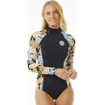 Lykra Rip Curl FOLLOW THE SUN UPF 50 SURFSUIT Black velikost S