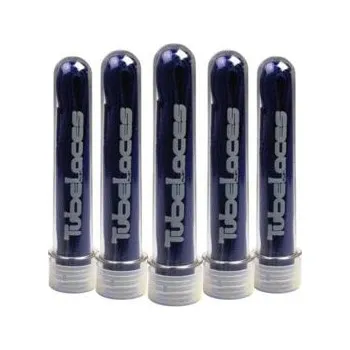 Tkaničky do bot Tkaničky Tubelaces SILVER FLAT Royal velikost 90