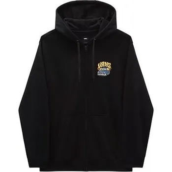 Pánská móda Mikina Vans HOT ROD FZ Black velikost M
