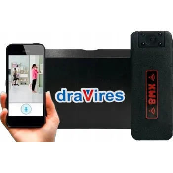Mini WiFi kamera draVires bezdrátová špionážní Full HD + nálepka