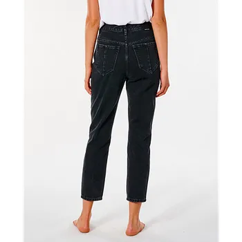 Dámské kalhoty Kalhoty Rip Curl BREAKER STRAIGHT LEG Washed Black velikost 31