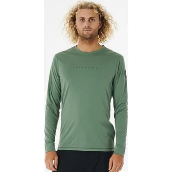 Pánská móda Lykra Rip Curl DAWN PATROL L/S Green Marle velikost XL
