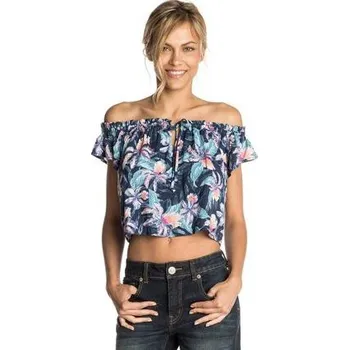 Pánská móda Tričko Rip Curl TROPIC TRIBE TOP Navy velikost L