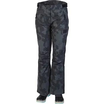 Dámské oblečení Kalhoty Rehall PAIGE Tt Camo Graphite velikost L