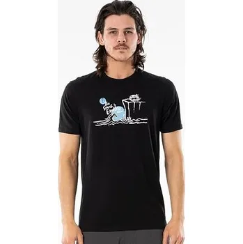 Pánské tričko Tričko Rip Curl ENDLESS SEARCH TEE Black velikost M